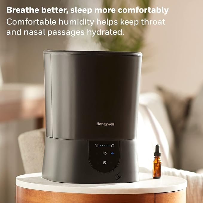 Honeywell Easy-to-Care Filter Free Warm Mist Humidifier, Medium Rooms, 1.5 - Image 3