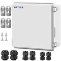 Waterproof Outdoor Project ABS Plastic Junction Box IP67 Weatherproof Dustproof by XINYIELE