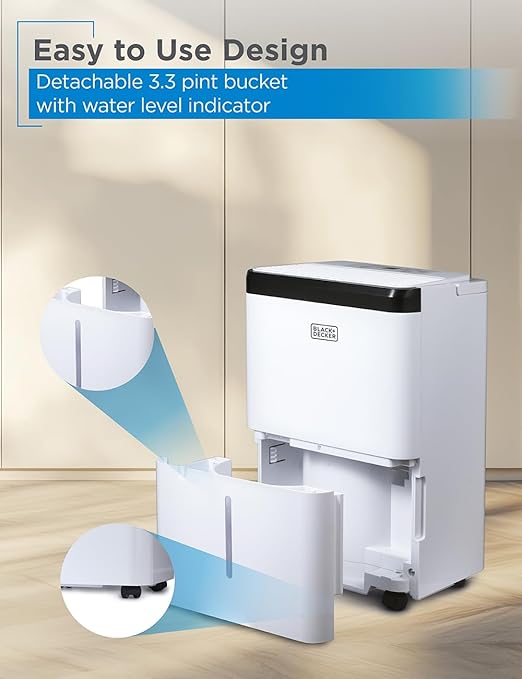 BLACK+DECKER 1000 Sq. Ft. Dehumidifier - Image 5