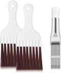 Pimoys 3 in 1 Set Air Conditioner Condenser Fin Comb, 1 Coil Cleaner Stainless by PimoysLivingNecessities