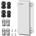 Waterproof Outdoor Project ABS Plastic Junction Box IP67 Weatherproof Dustproof by XINYIELE