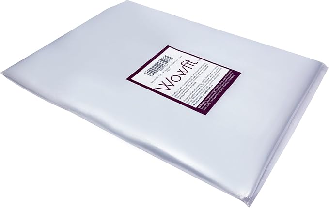 Wowfit 10 CT 21x31 Inches Clear Plastic Flat Poly Bags, 1.6 Mil Thickness – - Image 5