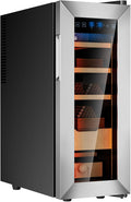 KingChii Upgrade 35L Electric Temperature & Humidity Control Cigar Humidor by KingChii
