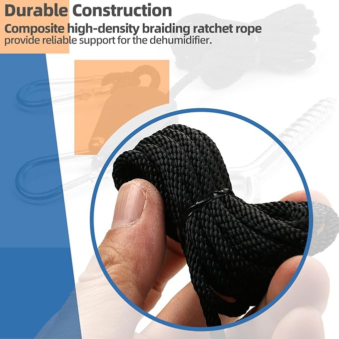 5822 Dehumidifier Hanging Kit for AprilAire Crawl Space, Whole-House - Image 4