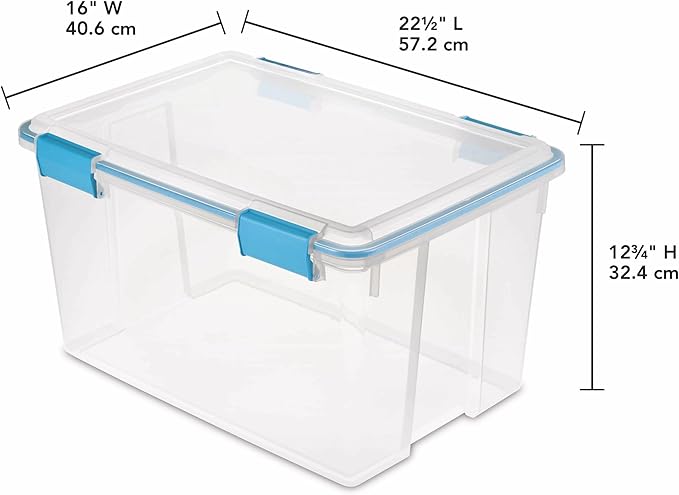 54 Quart Clear Storage Bin - Image 2