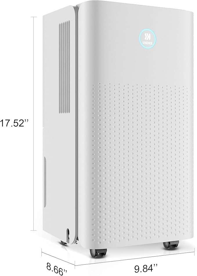 Ukoke 32 Pint Dehumidifier for 1750 Sq. Ft – Energy Star Most Efficient - Image 9