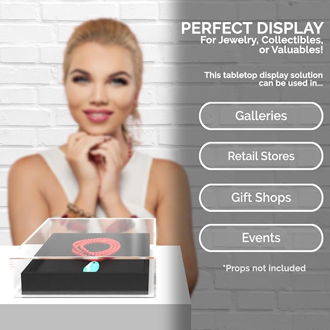 2 Pack Clear Acrylic Display Box - Image 3