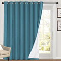 PrinceDeco Blackout Curtains 84 Inches Long 100% Blackout Curtains by PrinceDeco