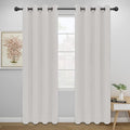Easy-Going Blackout Curtains for Bedroom, Solid Thermal Insulated Grommet and by Easy-Going