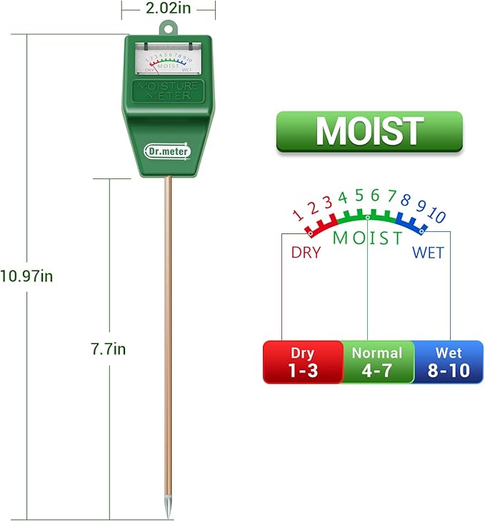Soil Moisture Meter, Plant Water Meter - Image 4