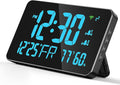 for Tuya WiFi Temperature Humidity Clock, Large LED Display by Unknown