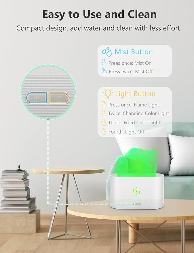 Air Humidifier, Essential Oil Diffuser - Image 6