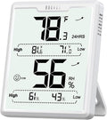 DOQAUS Digital Hygrometer Room Thermometer Indoor, Humidity Meter by DOQAUS