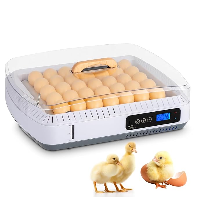 Winado 35 Chicken Incubator for Hatching Eggs, Egg Incubators w/Visual Water by Winado