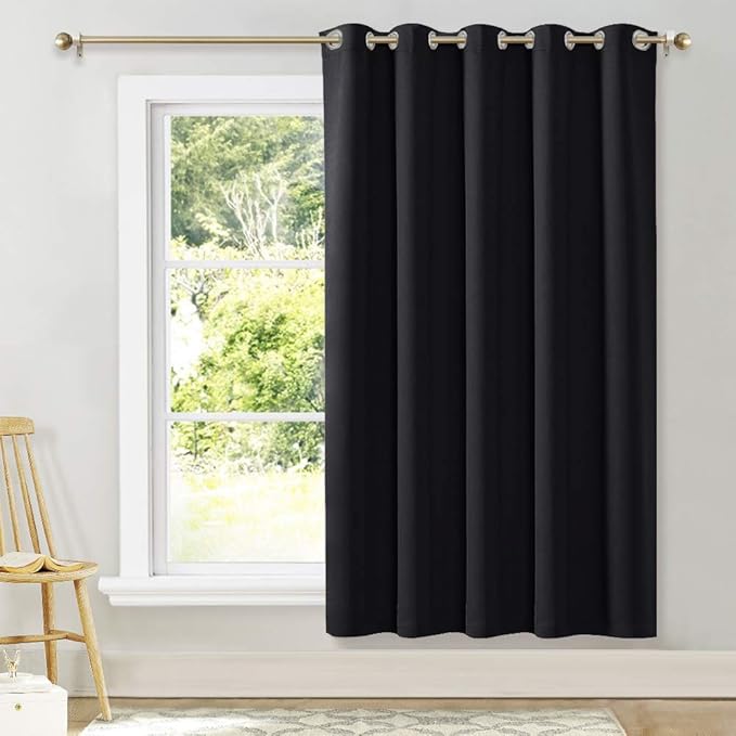 NICETOWN Wide Drapes for Sliding Glass Door, Window Treatments for Patio Doors by NICETOWN