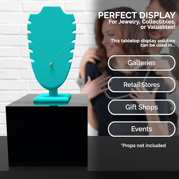 Black Acrylic Display Box Versatile 5 Sided Pedestal 7.75" x 7.75" x 6" Inch - Image 2