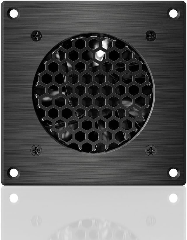AC Infinity AIRPLATE S1, Quiet Cooling Fan System 4" - Image 2