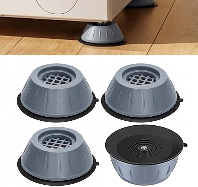 Sakerplus Anti Vibration Pads for Washing Machine, Anti-Vibration Support - Image 2