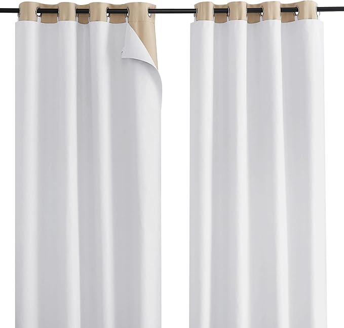 NICETOWN 100% Blackout Curtain Liners by NICETOWN