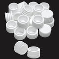 1" Plastic Hole Plugs White -Round Chair Leg Caps, Flush Mount Pipe Plugs by EASYEAH