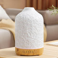 Aromatherapy Essential Oil Diffuser 150ml Ceramic Ultrasonic Aroma Oil Diffuser by EQUSUPRO