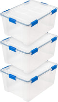 IRIS USA 60 Quart WEATHERPRO Plastic Storage Box by IRISUSA