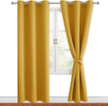 Hiasan Blackout Curtains for Bedroom, 42 x 84 Inches Long by Hiasan