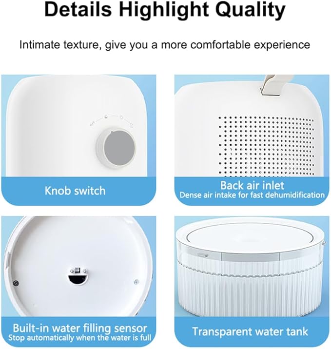 Dehumidifier for Home, Small Dehumidifiers - Image 6