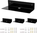 QWORK Acrylic Floating Wall Shelves by QWORK