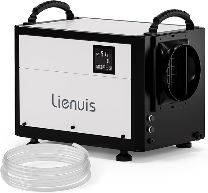 Crawl Space Dehumidifier with Drain Hose, Industry Water Damage Restoration by Lienuis