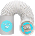 BEWAVE Portable Air Conditioner Hose, Portable Exhaust Vent Hose by BEWAVE