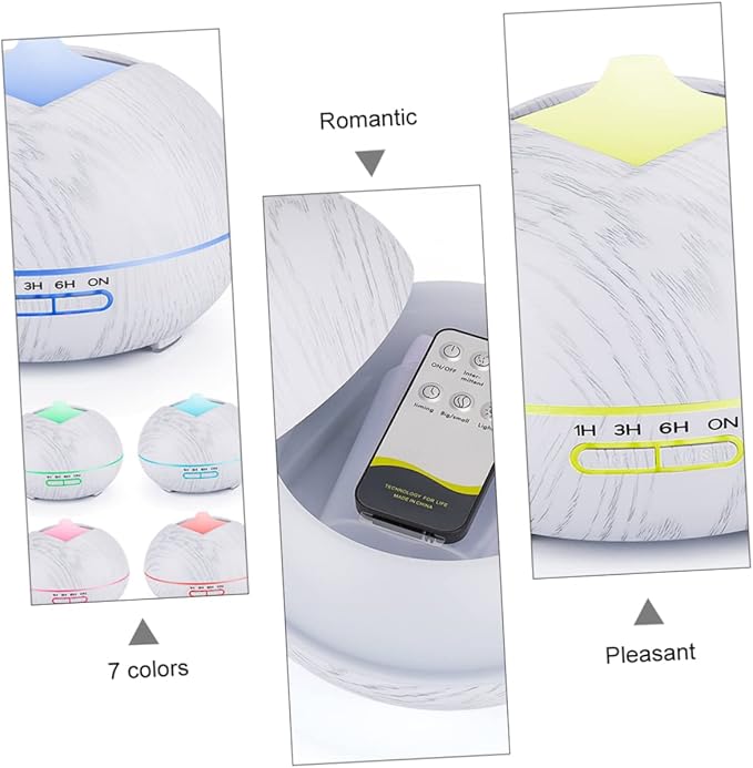 CHILDWEET Aroma Diffuser with LED Lights Essential Oil Diffuser Humidifier - Image 7