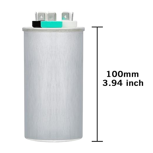 VEXUNGA 50/12.5 uF 50+12.5 MFD 370VAC or 440VAC Dual Run Start Round A/C - Image 2