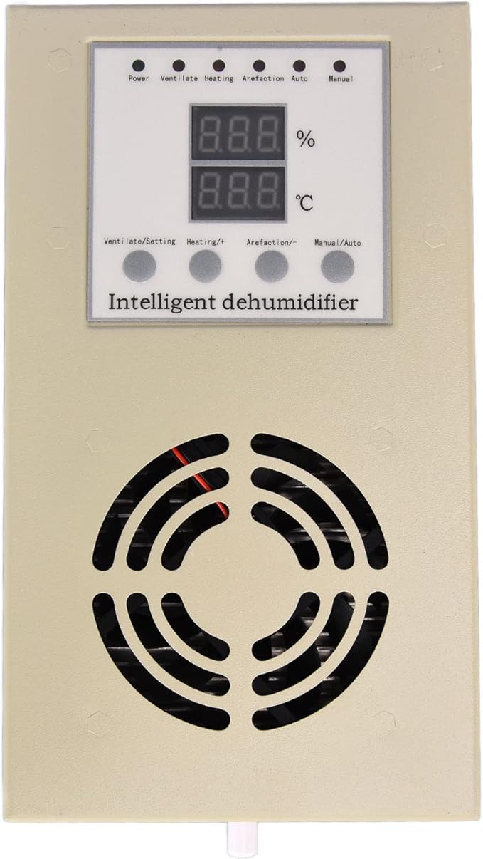 Closet Dehumidifier, Drainage Fully Functional Dehumidifier Controller Fan Type - Image 5