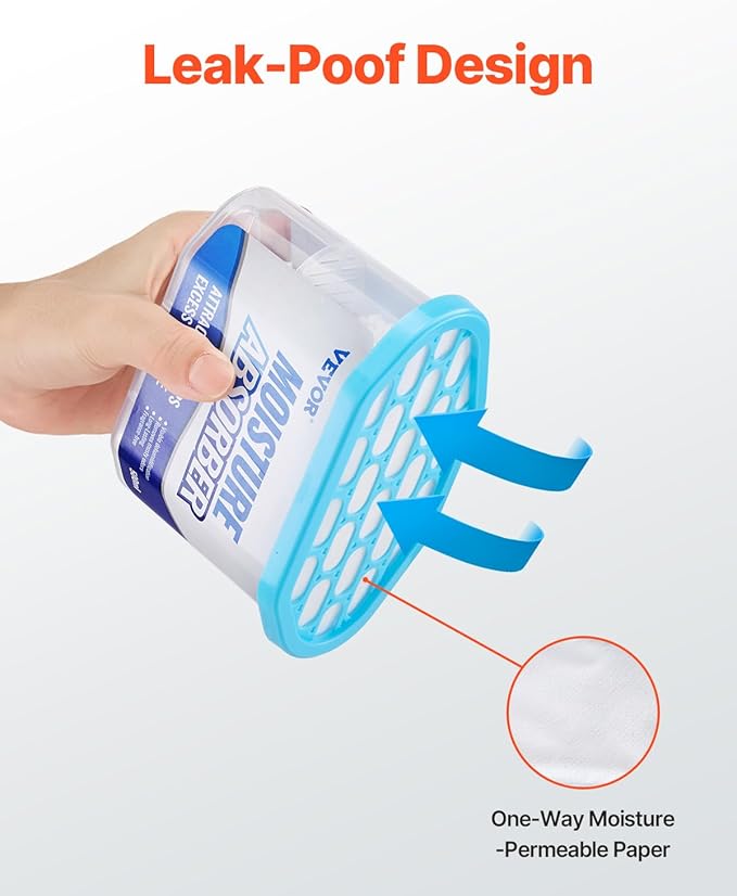 VEVOR Moisture Absorber Boxes, 10.8 oz Humidity Absorber Boxes, Fragrance Free - Image 4