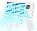 Register Booster Fan for 4" x 12" Vents Only, 10 Speeds to Control Cool & Warm by WeeLeeGoo