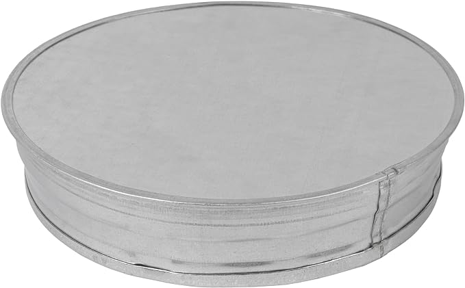 Repa Market 8 Inch Metal Tee Cap – Round Metal Duct Cap by RepaMarket