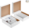 2 Pack Cardboard Card Storage Box，Bulk Card Storage Box，4 Row 3200 Count by Unknown