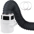 【Upgraded】 3 in 1 Indoor Dryer Vent Kit Lint Trap by NOORNYGroup