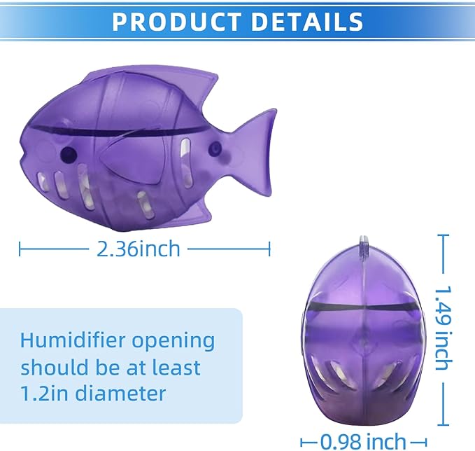 Humidifier Cleaner 6 Pack, Humidifiers Fish Tanks Cleaner, Warm&Cool Most - Image 2