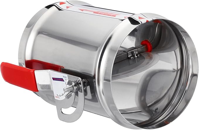 PATIKIL HVAC Duct Manual Volume Backdraft Damper, 5 Inch, Airflow Ducting by PATIKIL