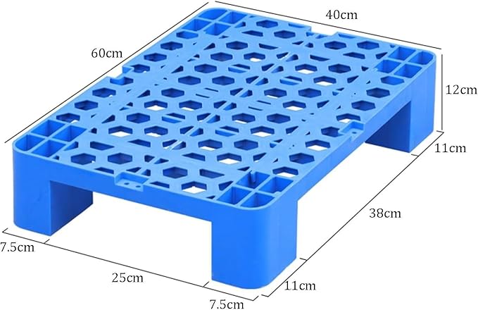 LNNW Plastic Pallet, Storage Rack, Waterproof Sturdy Grill, Moisture Barrier - Image 6