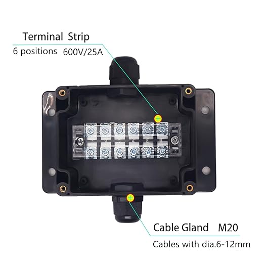 Watertight Junction Box, IP67 Waterproof Electrical Project Box - Image 2