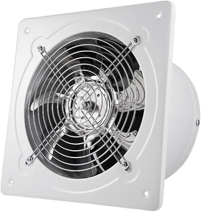 6 inch Exhaust Fan, 382CFM Wall Mounted Vent Fans, Ventilation Blower by RLOZUI