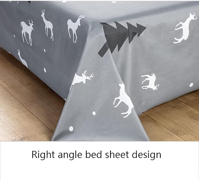 SIELUNO Waterproof Bed Sheet Flat Sheets Lightweight, Mattress Protector Sheet - Image 3