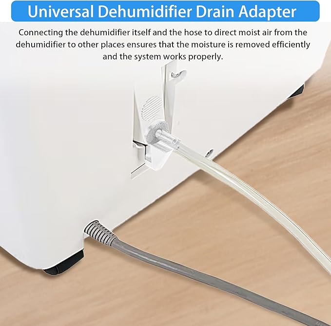 Dehumidifier Parts, Upgraded Dehumidifier Drain Adapter, Universal Fit - Image 7
