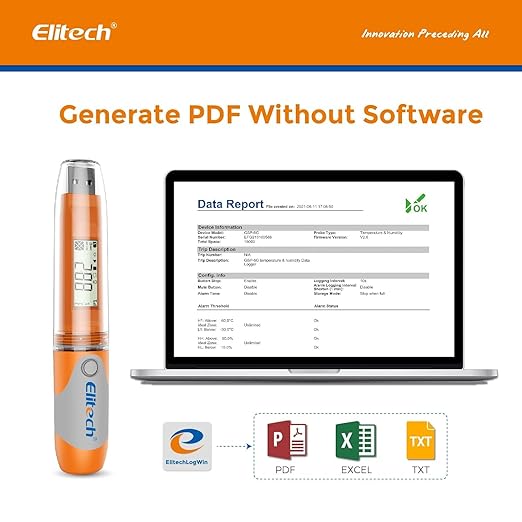 Elitech RC-51H USB Temperature Data Logger Reusable Digital Recorder Medical - Image 2