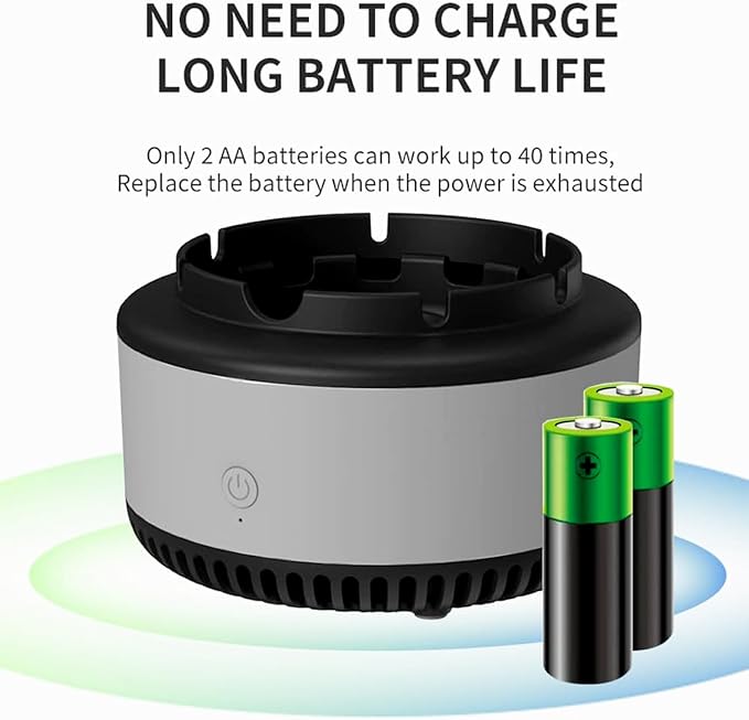 2 in 1 Air Purifier Ashtray Multifunctional Smokeless - Image 5