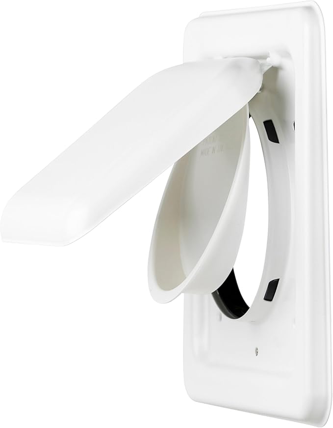 NO-PEST VENT MetalGuard, Dual Door Dryer Vent Cover Outdoor 4 Inch, - Image 3