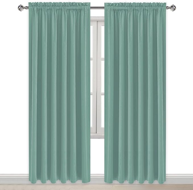 DWCN Blackout Curtains for Living Room Thermal Insulated, Energy Saving & Noise - Image 9